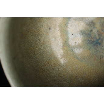 会寧焼 斑釉 茶碗　P314 