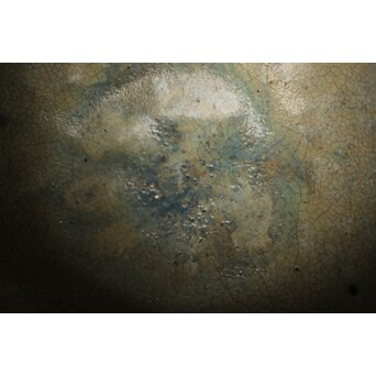 会寧焼 斑釉 茶碗　P314 