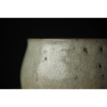 会寧焼 斑釉 茶碗　P314 