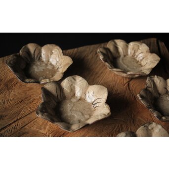 絵瀬戸か 百合形向付 5客　P315