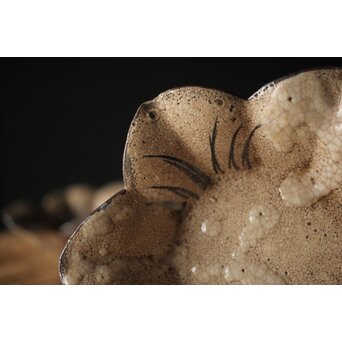 絵瀬戸か 百合形向付 5客　P315 