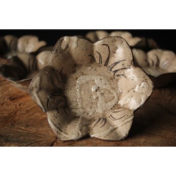 絵瀬戸か 百合形向付 5客　P315 