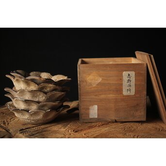 絵瀬戸か 百合形向付 5客　P315 