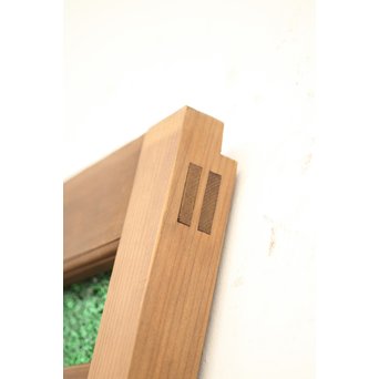 プレスと色ガラスの建具 2枚1組　GD0083Y 