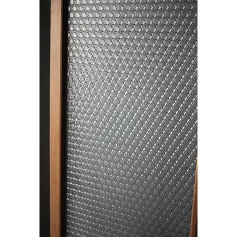 プレスと色ガラスの建具 2枚1組　GD0083Y 