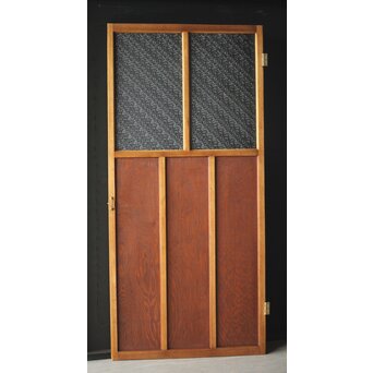 ラワンと合板 ダイアガラス戸　GD0085