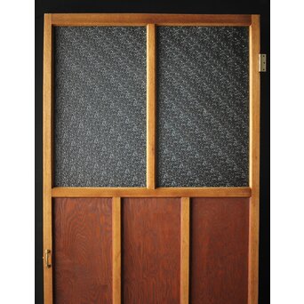 ラワンと合板 ダイアガラス戸　GD0085 