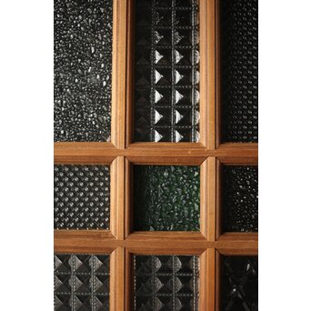 プレスと色ガラスの建具　GD0086Y 