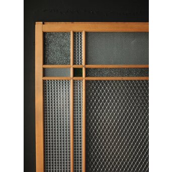 プレスと色ガラスの建具　GD0086Y 