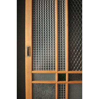 プレスと色ガラスの建具　GD0086Y 