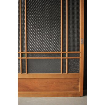 プレスと色ガラスの建具　GD0086Y 