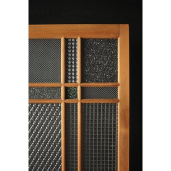 プレスと色ガラスの建具　GD0086Y 