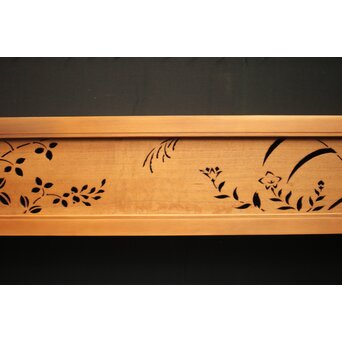 秋草透かし欄間　R0137 