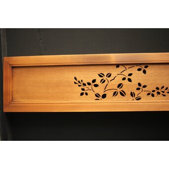 秋草透かし欄間　R0137 