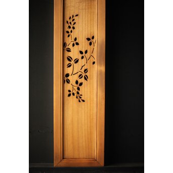 秋草透かし欄間　R0137 