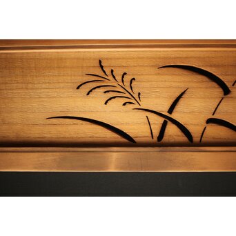 秋草透かし欄間　R0137 