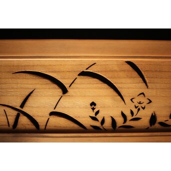 秋草透かし欄間　R0137 