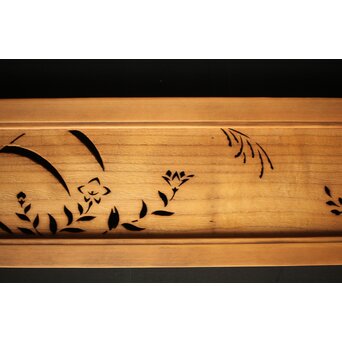 秋草透かし欄間　R0137 