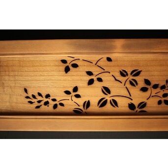 秋草透かし欄間　R0137 