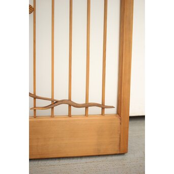 ガラス入鶴松書院 4枚1組　R0139 