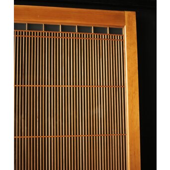 幅広組子 両面ガラス格子戸　L1056 