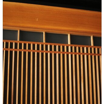 幅広組子 両面ガラス格子戸　L1056 