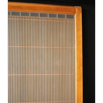 幅広組子 両面ガラス格子戸　L1056 