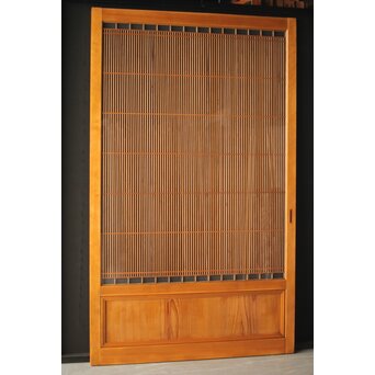 幅広組子 両面ガラス格子戸　L1056