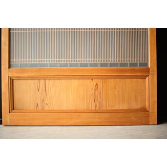 幅広組子 両面ガラス格子戸　L1056 