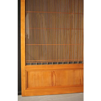 幅広組子 両面ガラス格子戸　L1056 