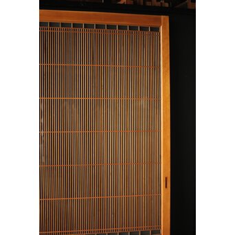 幅広組子 両面ガラス格子戸　L1056 