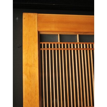 幅広組子 両面ガラス格子戸　L1056 