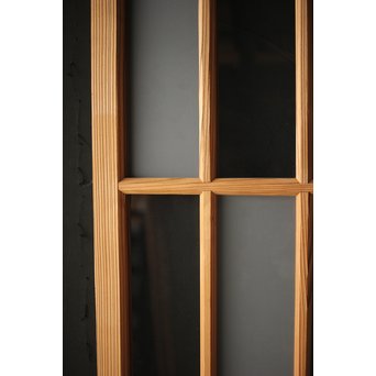 腐食ガラスと市松ガラス戸 2枚1組　GD0090Y 