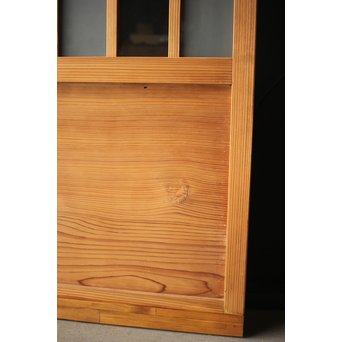 腐食ガラスと市松ガラス戸 2枚1組　GD0090Y 