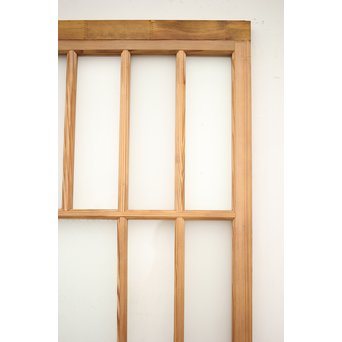 腐食ガラスと市松ガラス戸 2枚1組　GD0090Y 