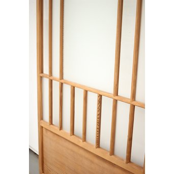 腐食ガラスと市松ガラス戸 2枚1組　GD0090Y 