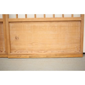 腐食ガラスと市松ガラス戸 2枚1組　GD0090Y 