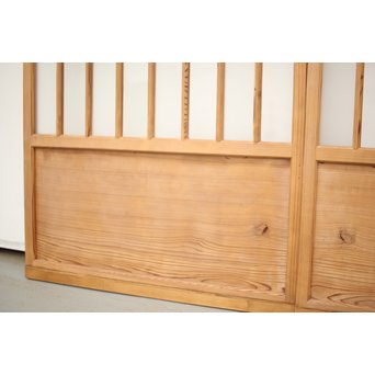 腐食ガラスと市松ガラス戸 2枚1組　GD0090Y 