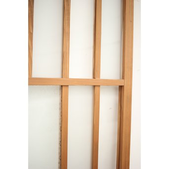 腐食ガラスと市松ガラス戸 2枚1組　GD0090Y 