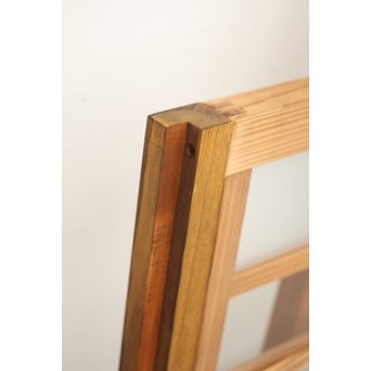 腐食ガラスと市松ガラス戸 2枚1組　GD0090Y 