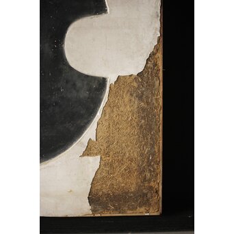 分銅紋 漆喰戸 小2枚1組　W049 