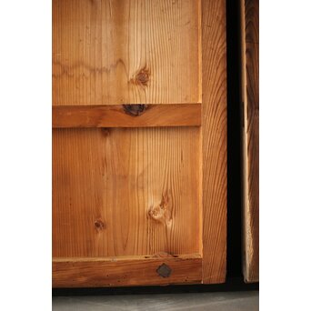 分銅紋 漆喰戸 小2枚1組　W049 