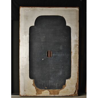 木爪紋 漆喰戸 大 在庫2枚　W050 A　表