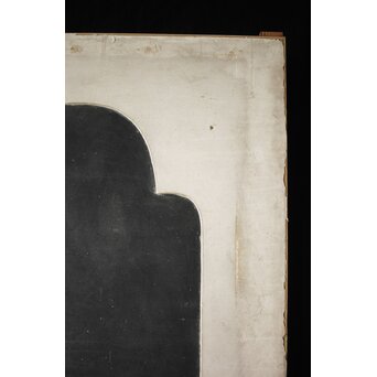 木爪紋 漆喰戸 大 在庫2枚　W050 