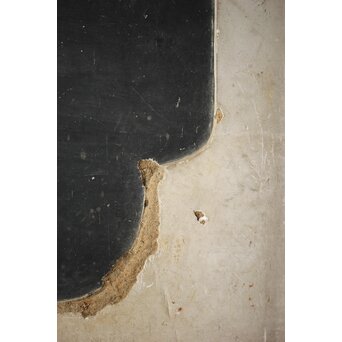 木爪紋 漆喰戸 大 在庫2枚　W050 