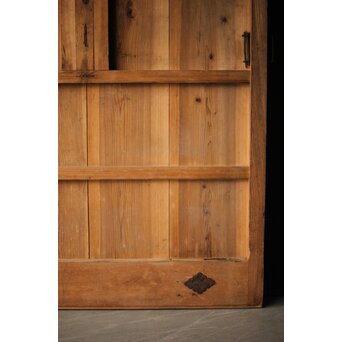 木爪紋 漆喰戸 大 在庫2枚　W050 