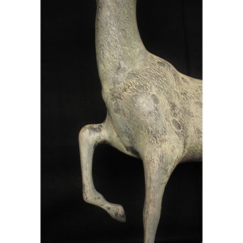 銅製 牡鹿置物　M298 