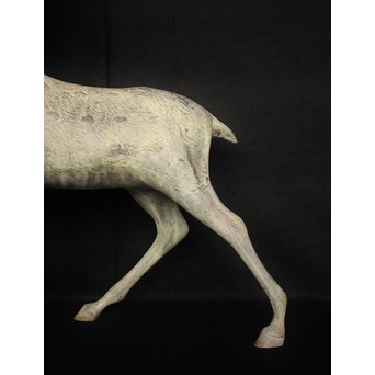 銅製 牡鹿置物　M298 