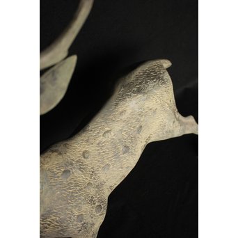 銅製 牡鹿置物　M298 