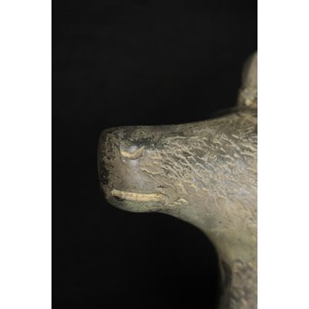 銅製 牡鹿置物　M298 